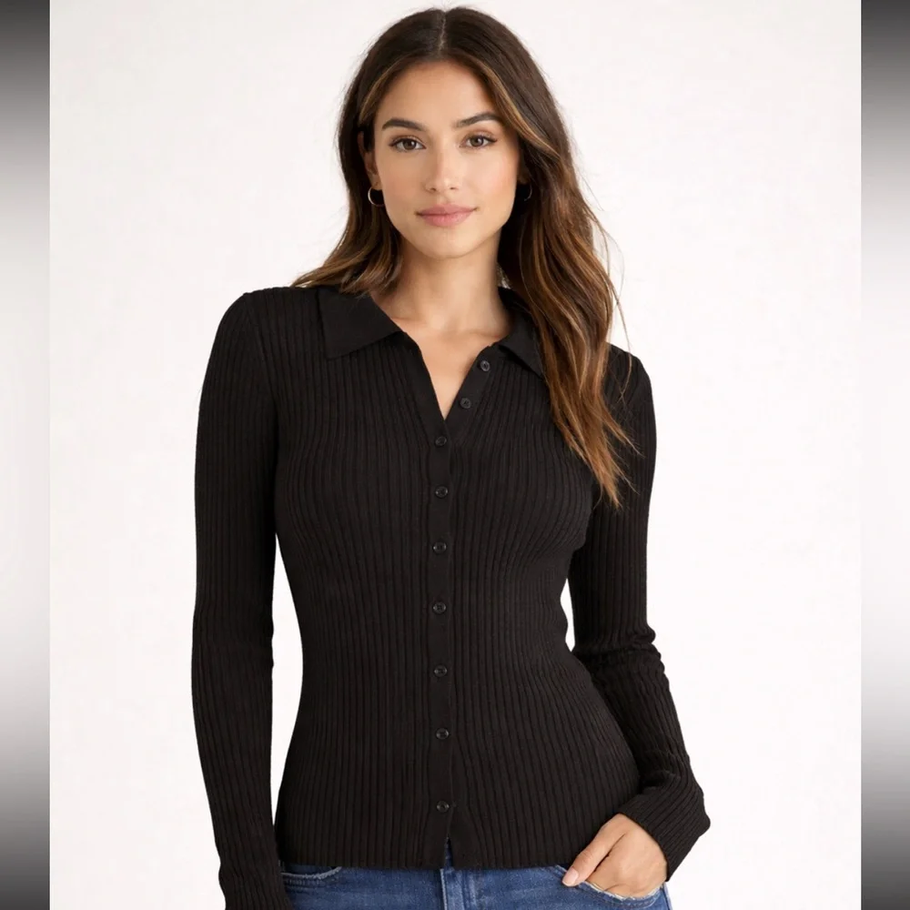 Z supply Ribbed Cardigan - Picture 2 of 4